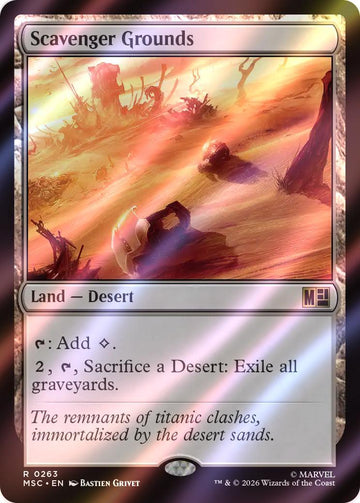 Scavenger Grounds [263] [Marvel Super Heroes: Commander] [Surge Foil]