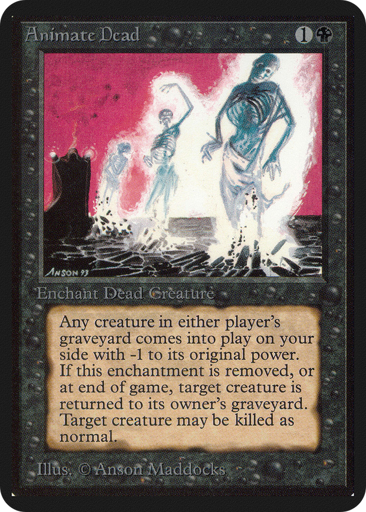 Animate Dead (LEA-092) - Limited Edition Alpha