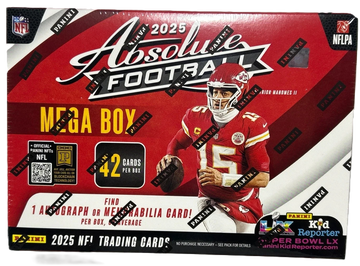 2025 Panini Absolute Football Hobby Mega Box