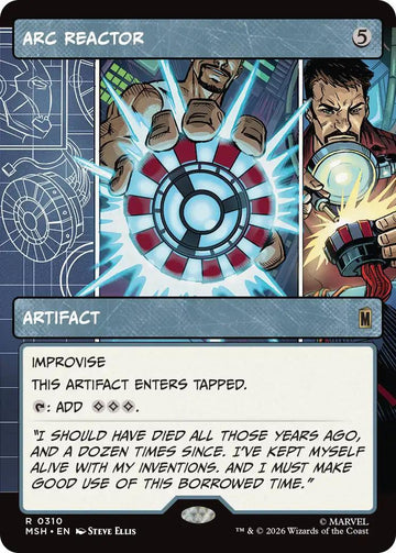 Arc Reactor [310] [Panel Showcase] [Marvel Super Heroes] [Non-Foil]