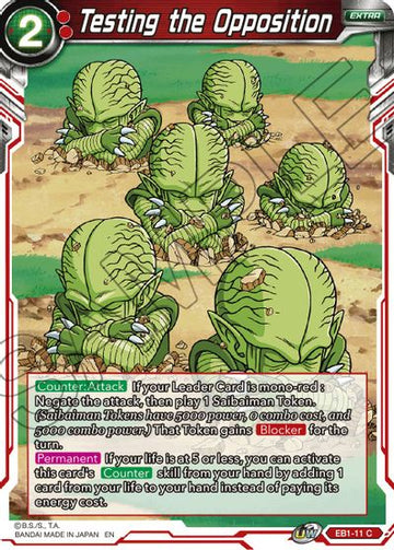 Testing the Opposition (EB1-11) [Battle Evolution Booster]