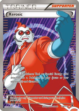 Xerosic (Full Art) (119/119) - XY  Phantom Forces Holofoil