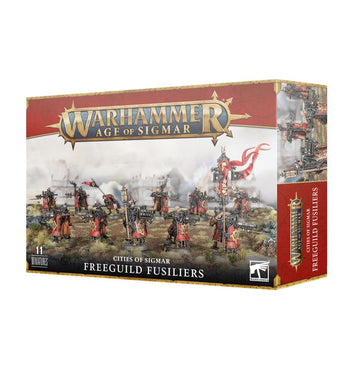 Games Workshop Warhammer Age of Sigmar Cities of Sigmar Freeguild Fusiliers
