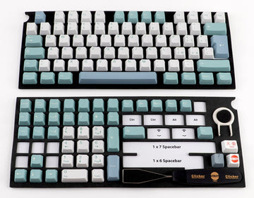 Tai-Hao Hygge Italian ISO 116 Key OEM Profile PBT Double Shot Keycap Set