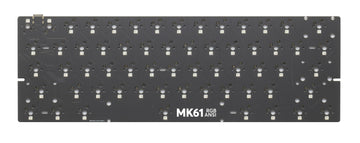 MK61 Hotswap PCB ANSI 60% RGB QMK VIA compatible