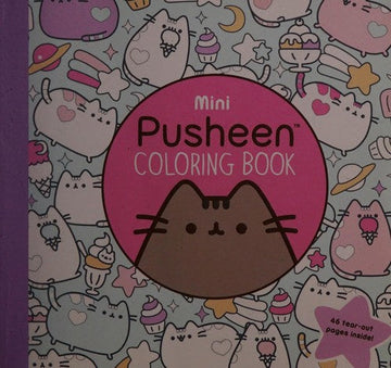 Mini Pusheen Coloring Book