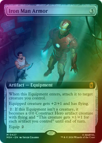 Iron Man Armor [427] [Extended Art] [Marvel Super Heroes] [Foil]
