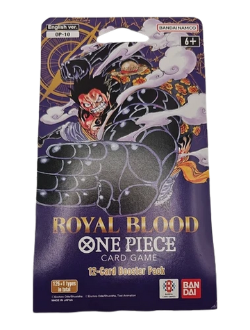 One Piece OP-10 Royal Blood Sleeved Booster Pack