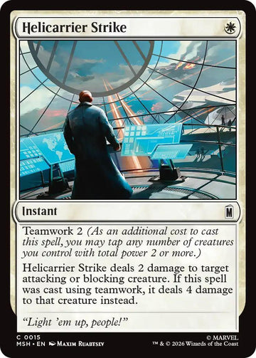 Helicarrier Strike [15] [Marvel Super Heroes] [Non-Foil]