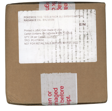 Astral Radiance 3-Packs Blister Sealed Case (24x) - SWSH10
