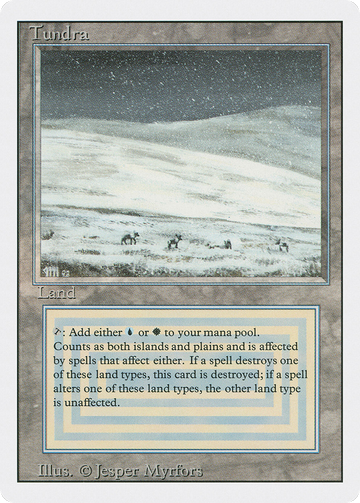 Tundra (3ED-289) - Revised Edition
