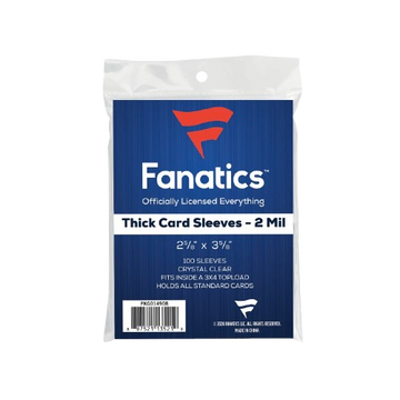 Fanatics Thick Soft Sleeves - 100 Count