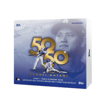 2024 Topps Shohei Ohtani 50/50 Pack - 10 Pack Box