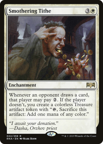 Smothering Tithe (PPELD-22P) - Ravnica Allegiance Promos
