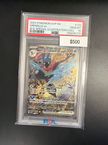 Pokemon Greninja EX #132 PSA 10