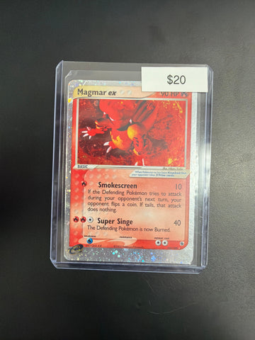 Pokemon Magmar Ex 100/109
