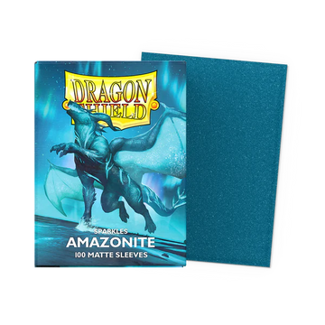 Supplies: Dragon Shield Sleeves - Standard - Matte Sparkles Amazonite