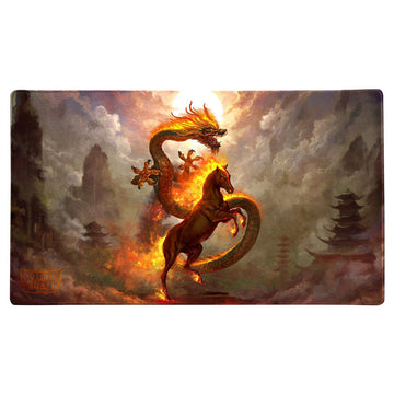 Dragon Shield: Playmat + Tube - Fire Horse