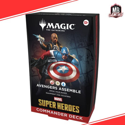 Magic The Gathering:Marvel Superheroes Commander Deck (Choose Your Deck)