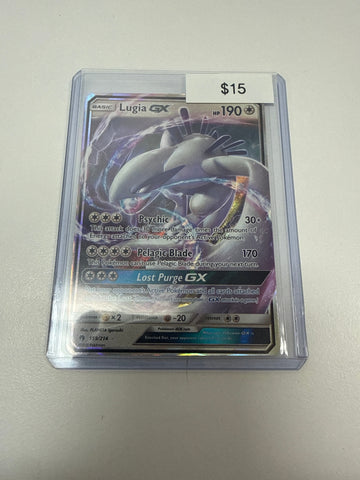 Pokemon Lugia GX 159/214