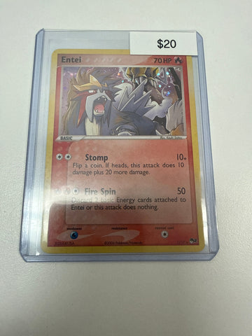 Pokemon Entei Pop Series Holo #1/17