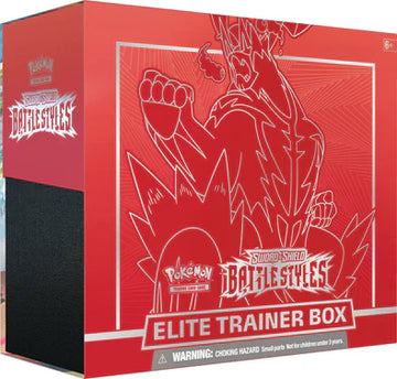 Pokémon TCG: Battle Styles Elite Trainer Box [Single Strike Urshifu] (Red)