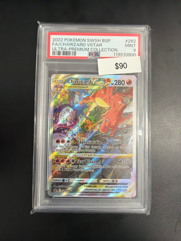 Pokemon Charizard VSTAR SWSH262 PSA 9