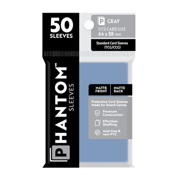 Matte Gray Phantom Sleeves