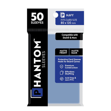 Matte Navy Phantom Sleeves