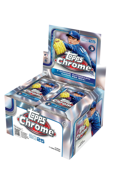 2025 Topps Chrome® Baseball - Hobby Jumbo Box