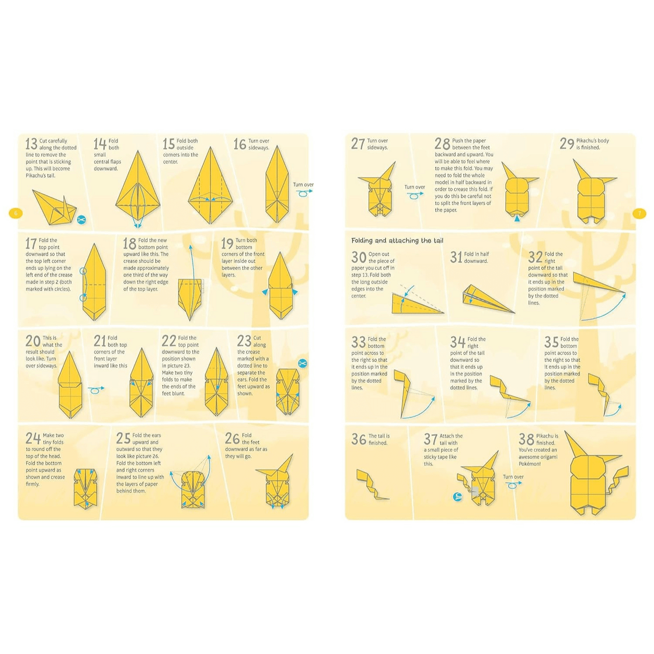 Pokemon Origami Fold Your Own Pokemon From Kanto To Paldea