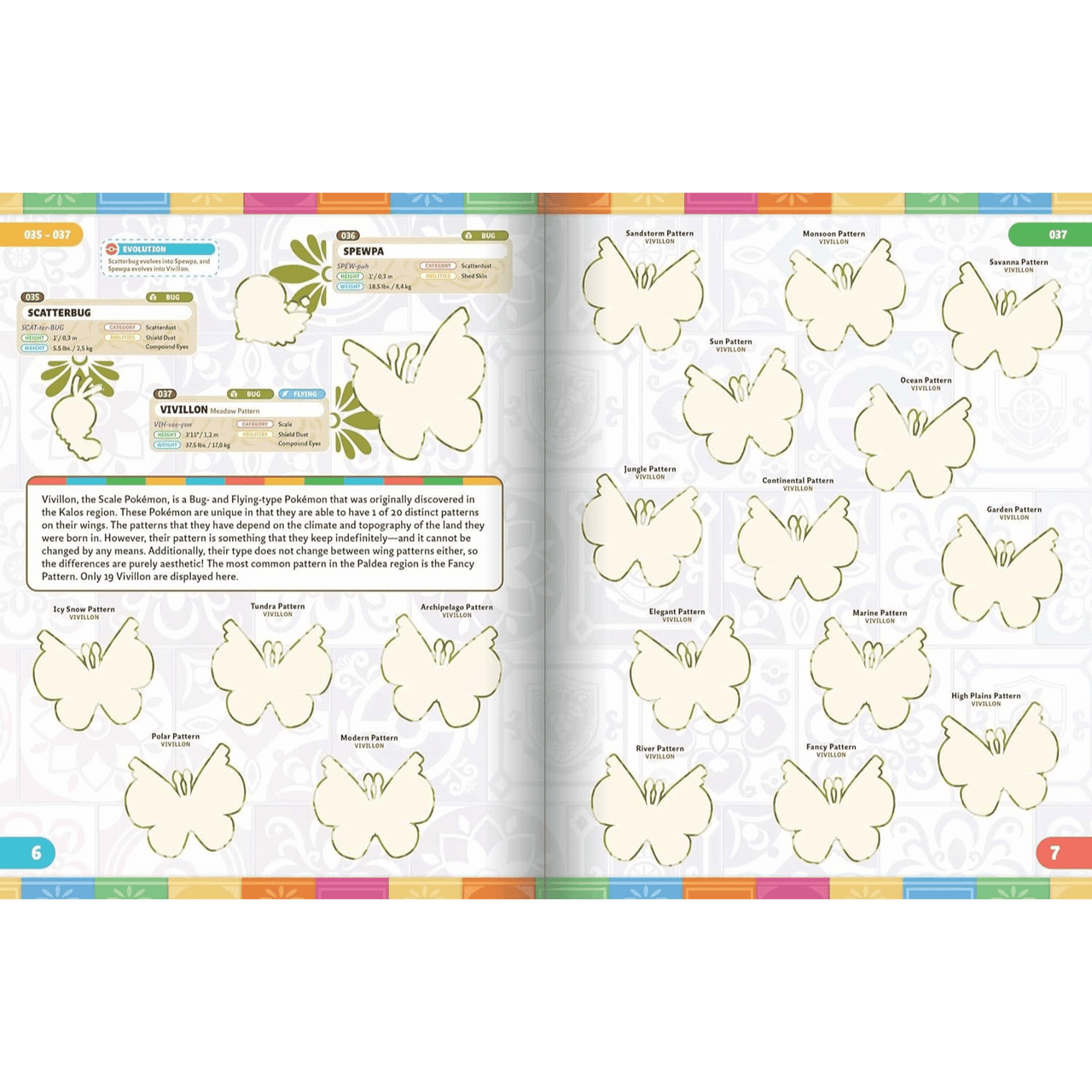 Pokemon The Official Sticker Book Of The Paldea Region