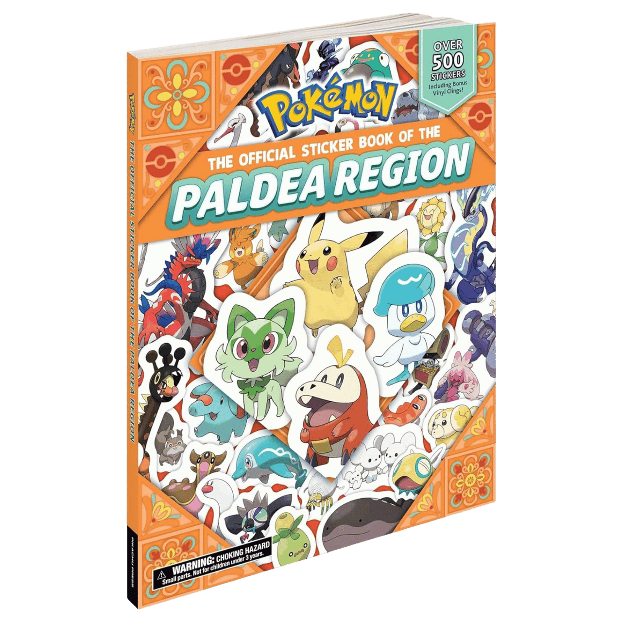 Pokemon The Official Sticker Book Of The Paldea Region