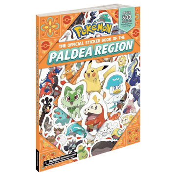 Pokemon The Official Sticker Book Of The Paldea Region
