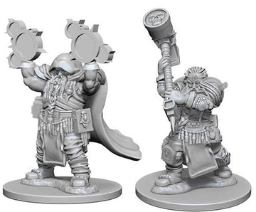 Dungeons & Dragons: Nolzur's Marvelous Unpainted Miniatures - W02 Dwarf Male Cleric