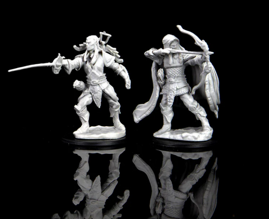 Dungeons & Dragons: Nolzur's Marvelous Unpainted Miniatures - W07 Elf Male Rogue