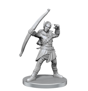 Pathfinder Battles Deep Cuts: Elf Hunter & Catfolk Bandit