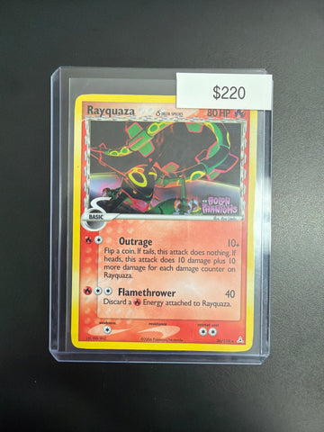 Pokemon Delta Species Rayquaza Holon Phantams 26/100