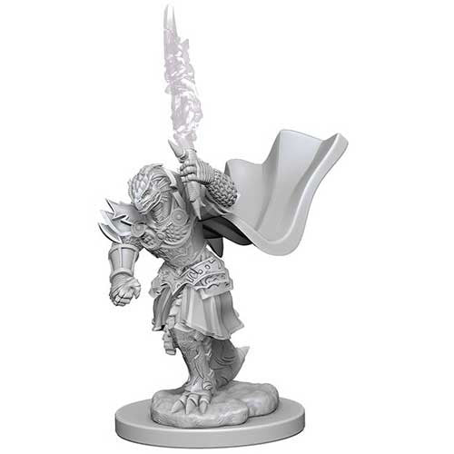 Dungeons & Dragons: Nolzur's Marvelous Unpainted Miniatures - W04 Dragonborn Female Fighter