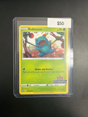 Pokemon Illustration Contest Bulbasaur #SWSH303