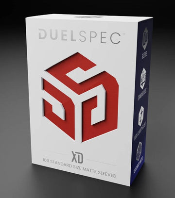 Duelspec: XD Standard Matte Sleeves (Fury Red)