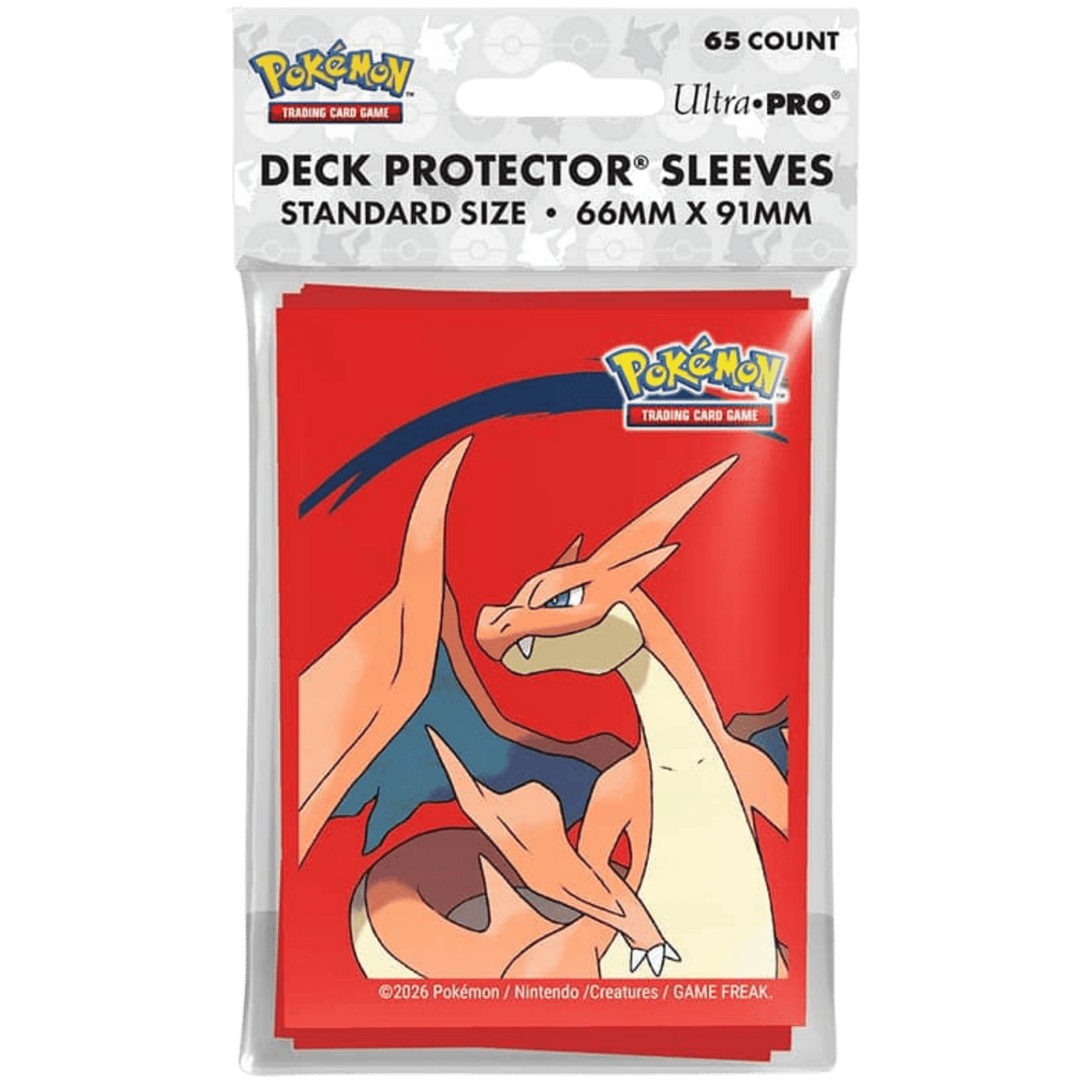 Ultra Pro Sleeves Pokemon Mega Charizard Y 65ct