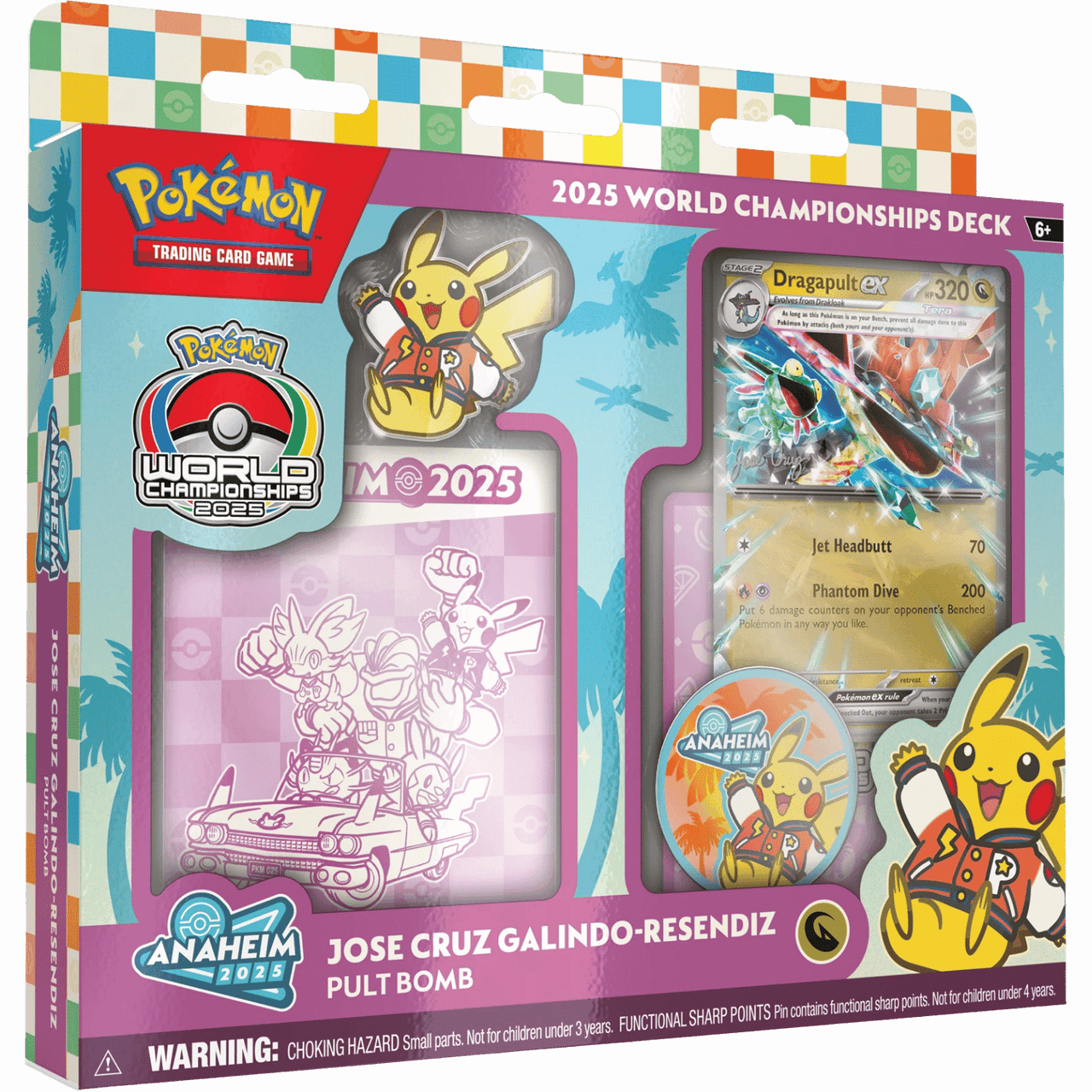 Pokemon 2025 World Championships Deck Set Of 4