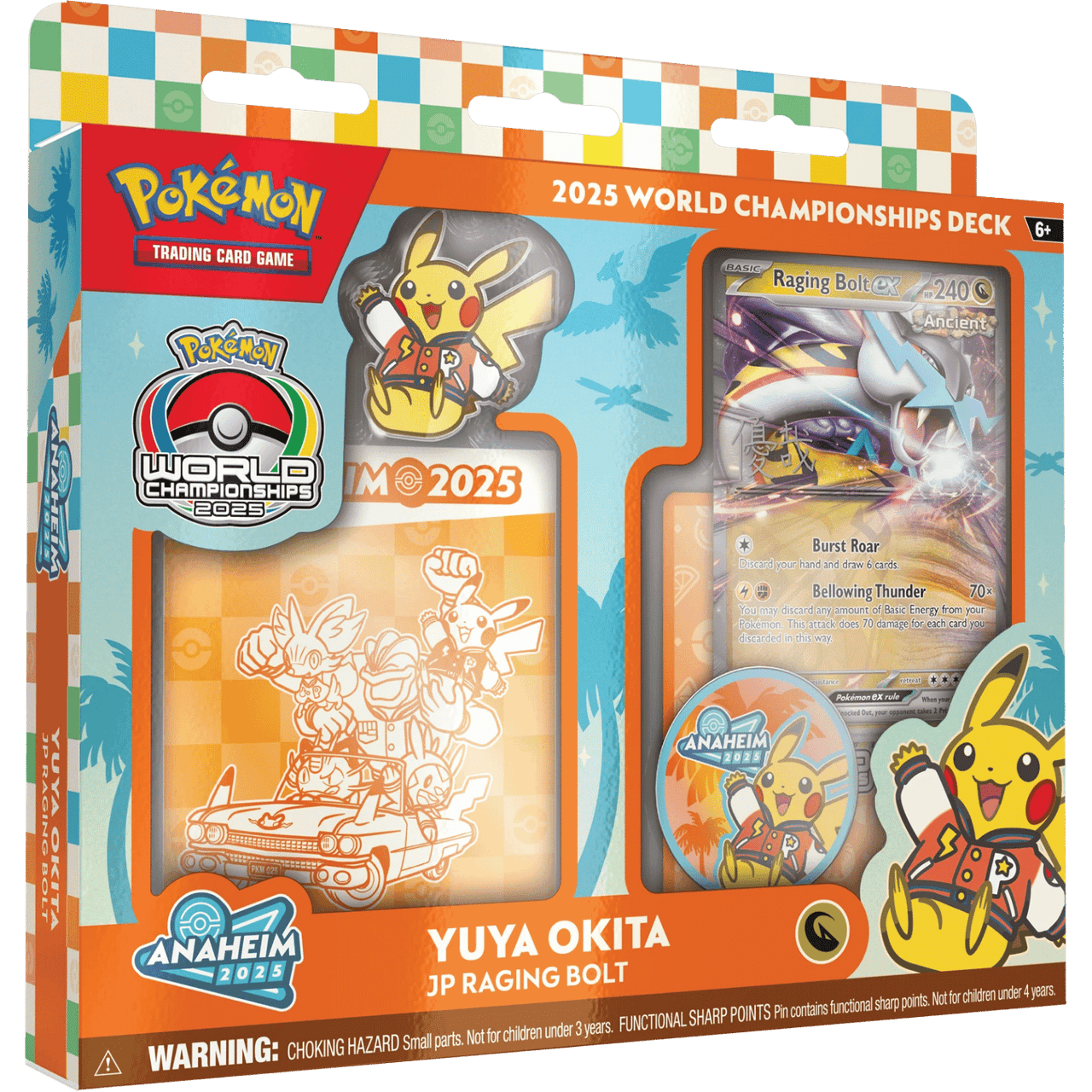 Pokemon 2025 World Championships Deck Set Of 4