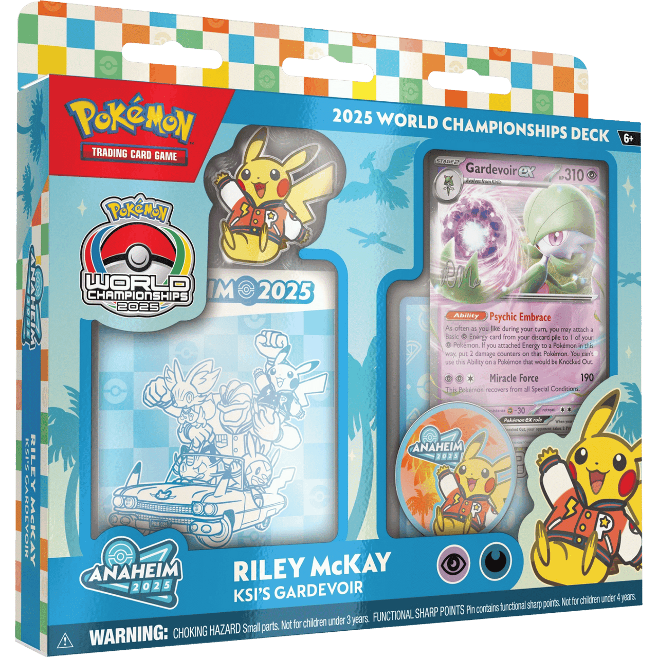 Pokemon 2025 World Championships Deck Set Of 4