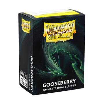 Dragon Shield Sleeves: Standard Matte Dual - Gooseberry 100CT