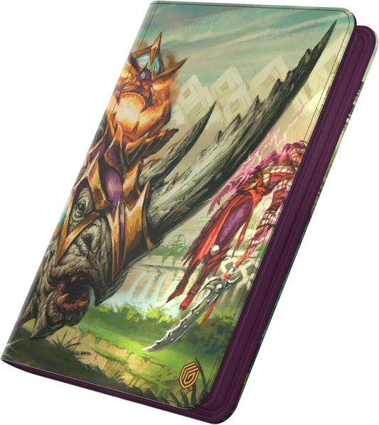 Ultimate Guard Binder: 9-Pocket ZipFolio - MTG Tarkir Dragonstorm - Skirmish Rhino