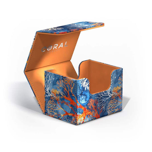 Ultimate Guard: Deck Case 100+ Sidewinder Xenoskin - Coral Places Fiery Reef