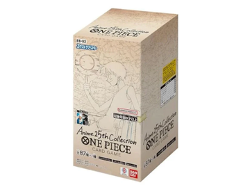 One Piece Japanese EB 02 - Anime 25th Collection - Booster Box