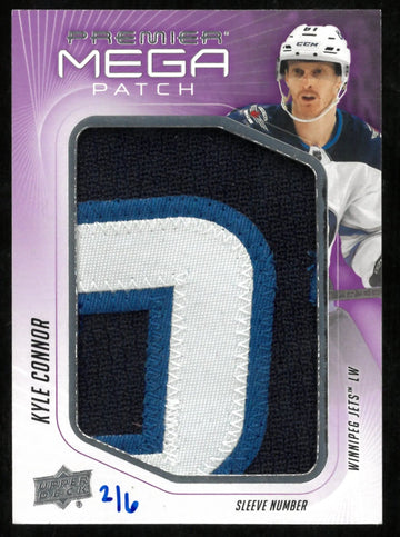 Kyle Connor /6 Mega Patch 2024-25 UD Premier Jets